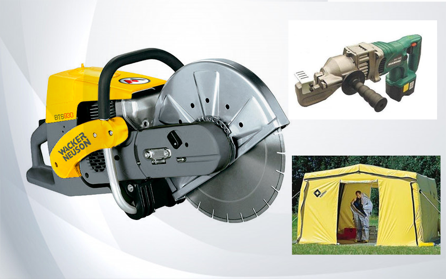 Kaza Kurtarma ve Deprem Ekipmanları